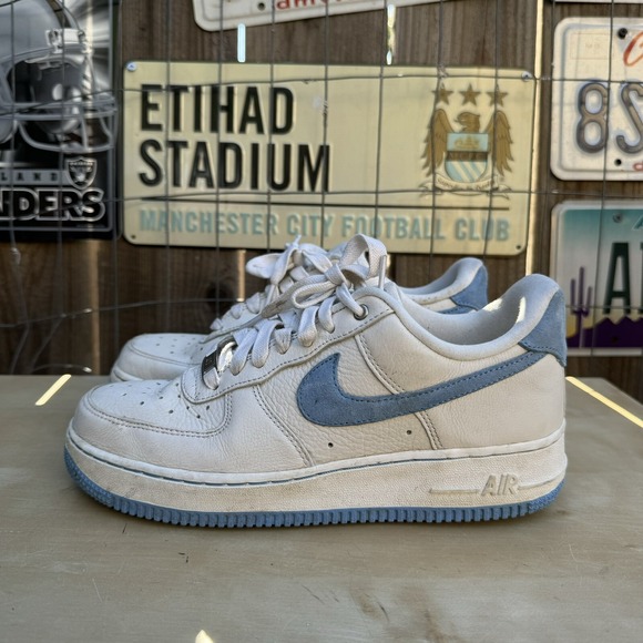 Women's Size 8 - Nike Air Force 1 LXX White University Blue 2022 - Picture 1 of 8
